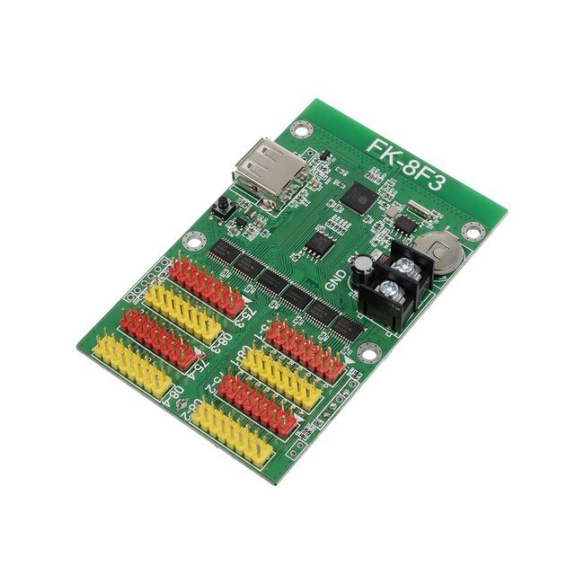 CARD-FK-8F3 90092 Κάρτα Εικόνας για Πολύχρωμες RGB LED Κυλιόμενες Ψηφιακές Επιγραφές/Οθόνες DC 5V IP20 - 768x64/384x128 Pixels - Μ9.5 x Π6.2 x Υ1.6cm - 2 Χρόνια Εγγύηση - 2 CARD-FK-8F3 90092 Κάρτα Εικόνας για Πολύχρωμες RGB LED Κυλιόμενες Ψηφιακές Επιγραφές/Οθόνες DC 5V IP20 - 768x64/384x128 Pixels - Μ9.5 x Π6.2 x Υ1.6cm - 2 Χρόνια Εγγύηση - 2