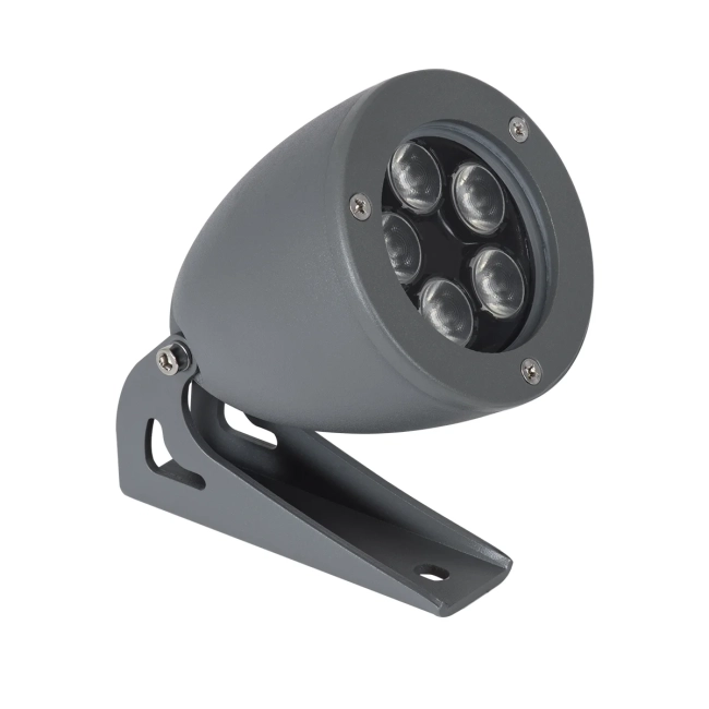  TREESPO 90468 Φωτιστικό Σποτ για Φυτά - Δέντρα LED 12W 1260lm 15° DC 24V Αδιάβροχο IP67 Ultra Θερμό Λευκό 2200K Dimmable - Bridgelux SMD Chip - Γκρι Ανθρακί - Μ9 x Π11 x Υ9cm - 3 Χρόνια Εγγύηση - 3
