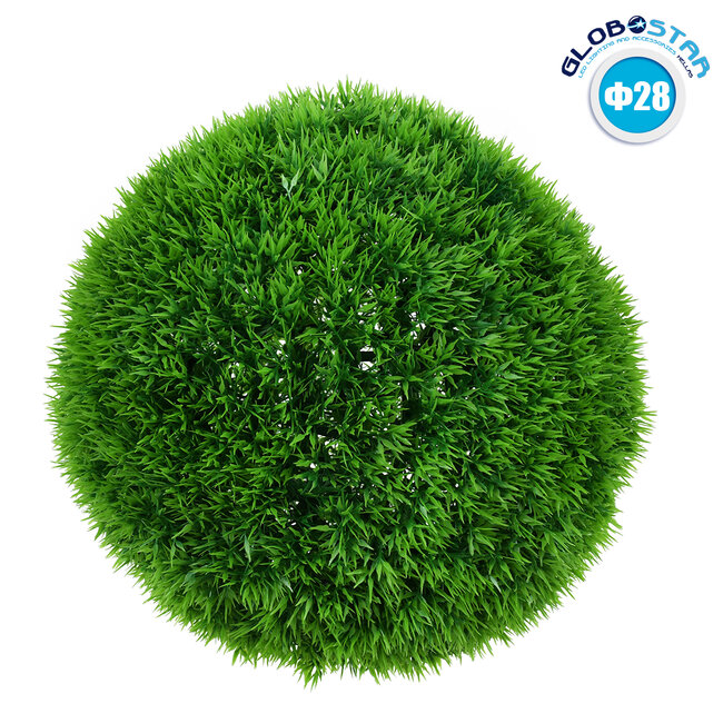 78509 Artificial - Συνθετικό Τεχνητό Διακοσμητικό Φυτό Θάμνος Γρασίδι Πράσινο Φ28cm