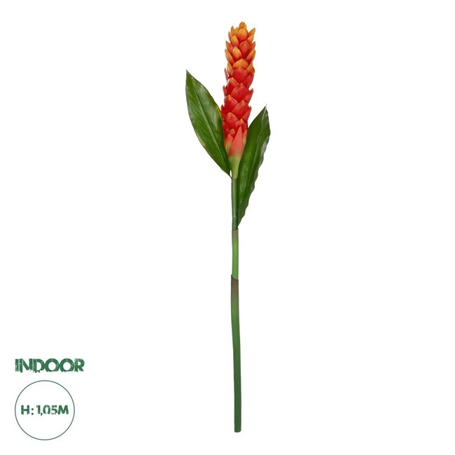 Artificial Garden RED MOON PEACH BRANCH 21392 Τεχνητό Διακοσμητικό Κόκκινο Κλαδί Άνθος Ροδάκινου Y105cm