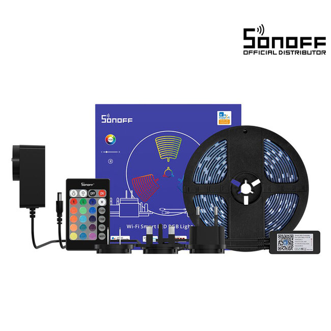 80061 SONOFF L2 - Wi-Fi Smart RGB LED Light Strip Waterpoof IP65 - SET 5M