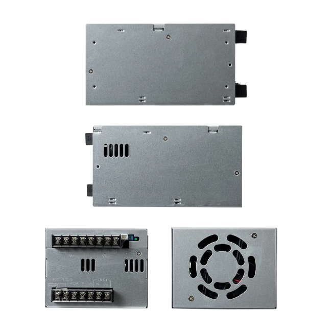  MEANWELL-PSPA1000-24 90792 Τροφοδοτικό/Μετασχηματιστής Class I PELV 1000W 42A AC 220-240V σε DC 24V IP20 - Ρυθμιζόμενo από DC 22V έως DC 28V - Ασημί - Μ17 x Π12 x Υ9.3cm - 3 Χρόνια Εγγύηση - 7