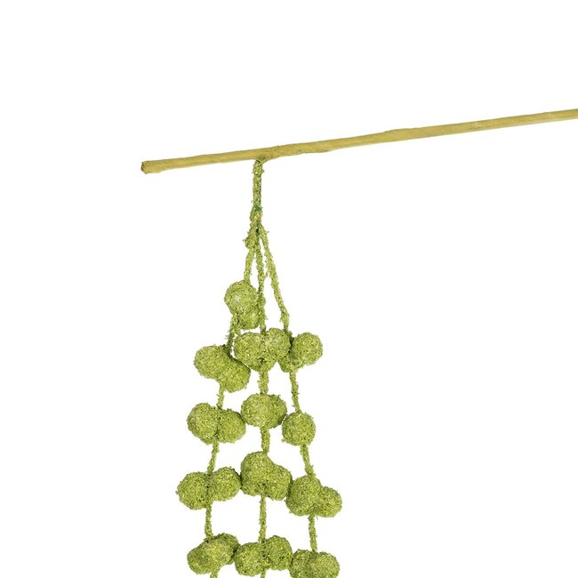 Artificial Garden GREEN AMARANTHUS FRUIT BRANCH 21453Τεχνητό Διακοσμητικό Κλαδί Πράσινος Αμάρανθος Y60cm