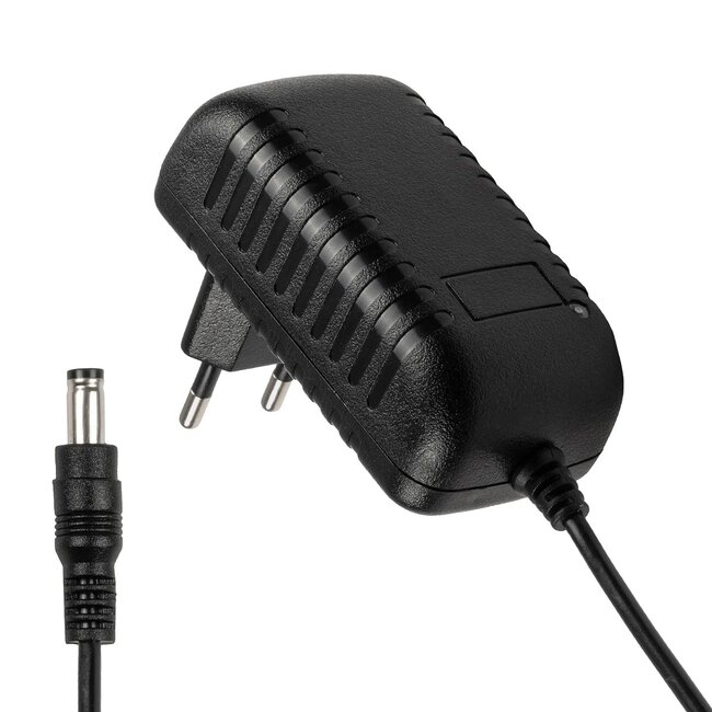 VOLTIX GLB-107-0006 Τροφοδοτικό/Μετασχηματιστής Class II SELV 24W 1A AC 220-240V σε DC 24V IP20 - Μαύρο Ματ - Μ8 x Π4.2 x Υ2.8cm - 3 Χρόνια Εγγύηση - 2