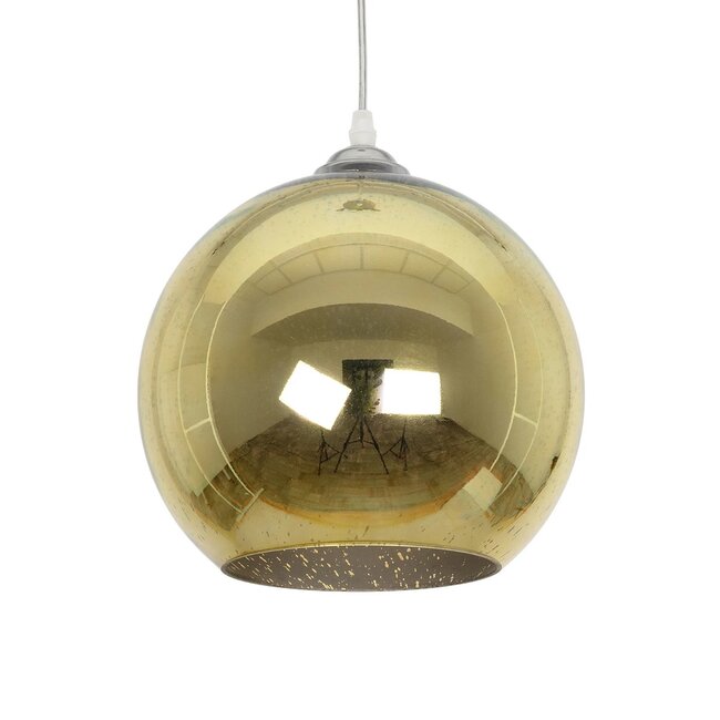 SATURN 999-0147 Μοντέρνο Κρεμαστό Φωτιστικό Οροφής με Ντουί 1 x E27 AC 220-240V IP20 - Πολύχρωμο - Μ25 x Π25 x Υ22cm