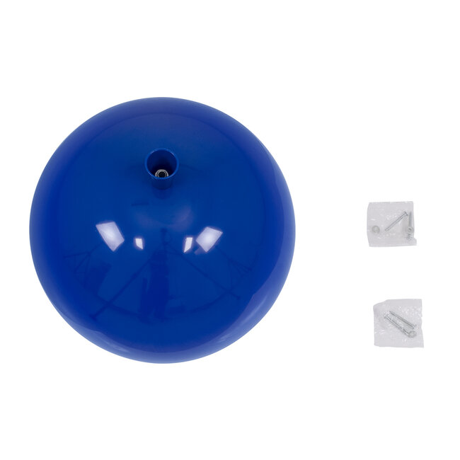 BALLOON 00654 Μοντέρνο Παιδικό Φωτιστικό Οροφής Μονόφωτο Μπλε Πλαστικό Μπάλα Φ30 x Υ33cm - 9