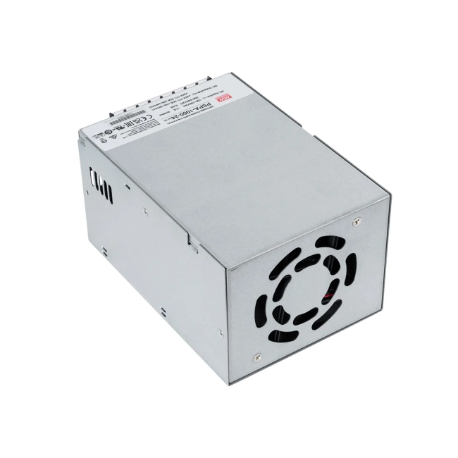 MEANWELL-PSPA1000-24 90792 Τροφοδοτικό/Μετασχηματιστής Class I PELV 1000W 42A AC 220-240V σε DC 24V IP20 - Ρυθμιζόμενo από DC 22V έως DC 28V - Ασημί - Μ17 x Π12 x Υ9.3cm - 3 Χρόνια Εγγύηση MEANWELL-PSPA1000-24 90792 Τροφοδοτικό/Μετασχηματιστής Class I PELV 1000W 42A AC 220-240V σε DC 24V IP20 - Ρυθμιζόμενo από DC 22V έως DC 28V - Ασημί - Μ17 x Π12 x Υ9.3cm - 3 Χρόνια Εγγύηση