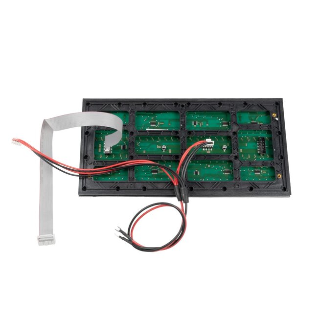 MODULCO 90380 Module Πλακίδιο Κυλιόμενης Ψηφιακής Επιγραφής/Οθόνης 32x16cm P10 LED 40W Nits ≥5500cd/㎡ DC 5V Αδιάβροχο IP65 Κόκκινο - Μ32 x Π16 x Υ1.5cm - 2 Χρόνια Εγγύηση - 10