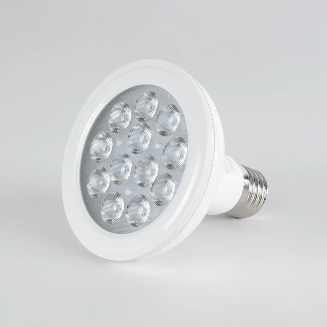  SPOTPAR 60091 Σποτ E27 PAR30 LED 12W 1164lm 36° AC 220-240V IP20 Φυσικό Λευκό 4500K Dimmable - Μ9.5 x Π9.5 x Υ9.5cm - 3 Χρόνια Εγγύηση - 3