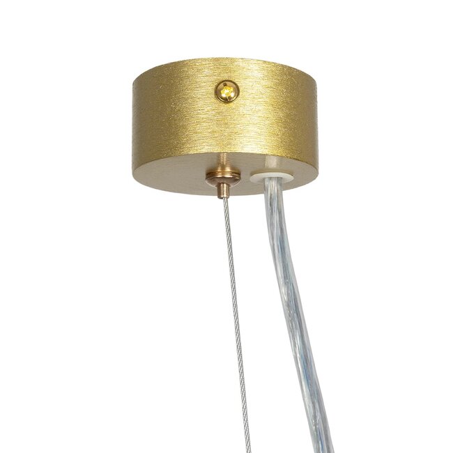 kelvo® ORION KLV-101-0364 Γραμμικό Κρεμαστό Φωτιστικό Οροφής LED 72W 7200lm 120° AC 220-240V IP20 Ρυθμιζόμενο Λευκό CCT με Χειριστήριο από 2700K έως 6000K Dimmable - Lumileds SMD Chip - Χρυσό Πλατίνα - Μ120 x Π5 x Υ7cm - 3 Χρόνια Εγγύηση - 11