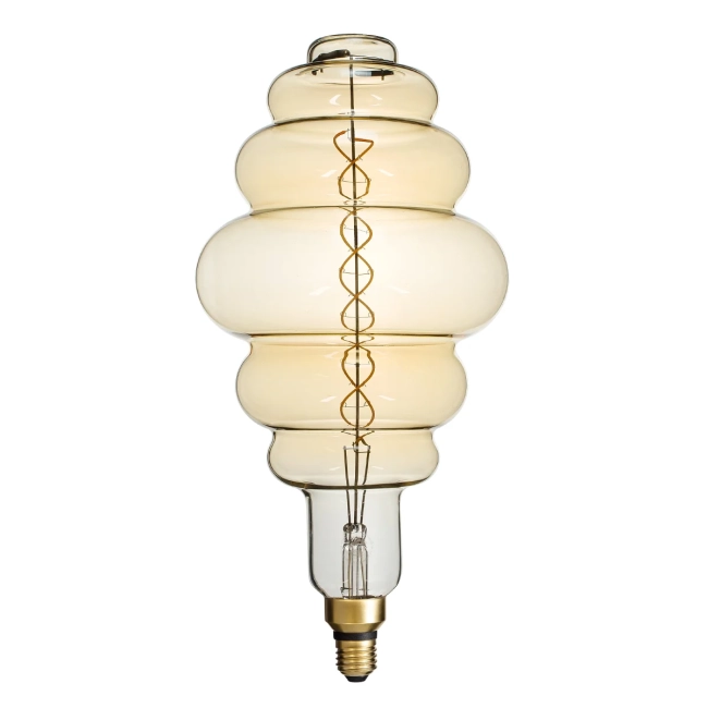 GRAPES 99172 Λάμπα E27 BH200 LED 8W 560lm 360° AC 220-240V IP20 Ultra Θερμό Λευκό 2200K Dimmable - Soft S Spiral Filament Chip - Μελί - Μ20 x Π20 x Υ41cm - 3 Χρόνια Εγγύηση GRAPES 99172 Λάμπα E27 BH200 LED 8W 560lm 360° AC 220-240V IP20 Ultra Θερμό Λευκό 2200K Dimmable - Soft S Spiral Filament Chip - Μελί - Μ20 x Π20 x Υ41cm - 3 Χρόνια Εγγύηση