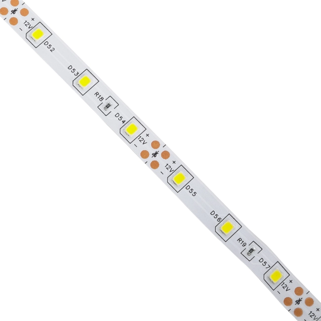AVILA 90590 Ταινία LED 4.8W/m 300lm/m 120° DC 12V IP20 60 x SMD3528 Chip/m Ψυχρό Λευκό 6000K Dimmable - Sanan SMD Chip - Μ500 x Π0.7 x Υ0.2cm - Ρολό 5 Μέτρων - 2 Χρόνια Εγγύηση