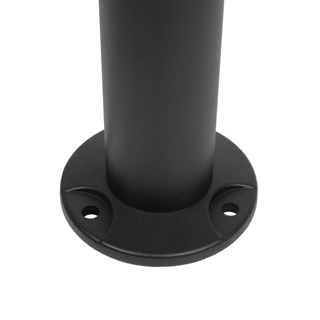STEM GLB-103-0013 Φωτιστικό Κολωνάκι Κήπου LED 24W 2160lm 60° AC 220-240V Αδιάβροχο IP65 Θερμό Λευκό 2700K - Sanan SMD Chip - Μαύρο Ματ - Μ12 x Π25 x Υ80cm - 3 Χρόνια Εγγύηση - 11