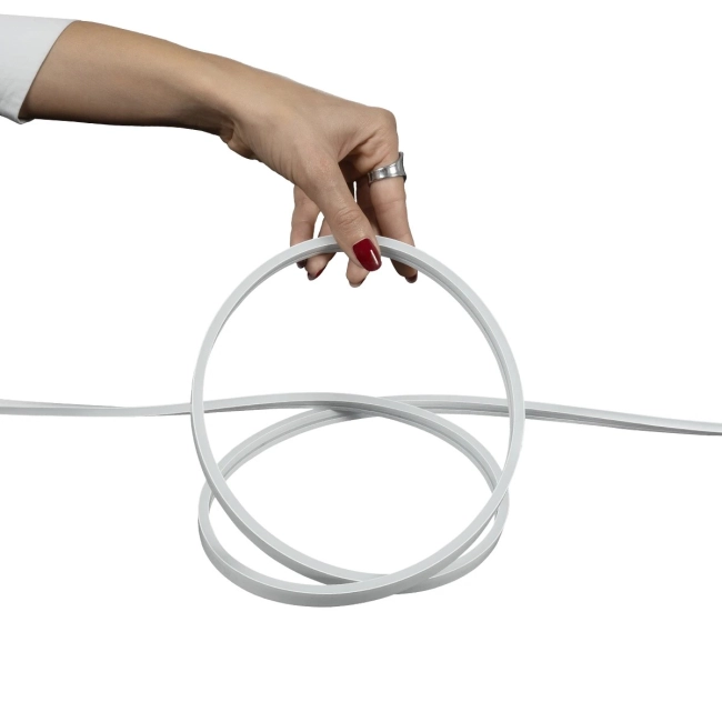 kelvo® NEONPRO KLV-101-0059 Ταινία Neon Flex LED 10W/m 1200lm/m 120° DC 24V Αδιάβροχο IP65 120 x SMD2835 Chip/m Θερμό Λευκό 2700K Dimmable - Lumileds SMD Chip - Μ100 x Π0.6 x Υ1.2cm - 6 Χρόνια Εγγύηση