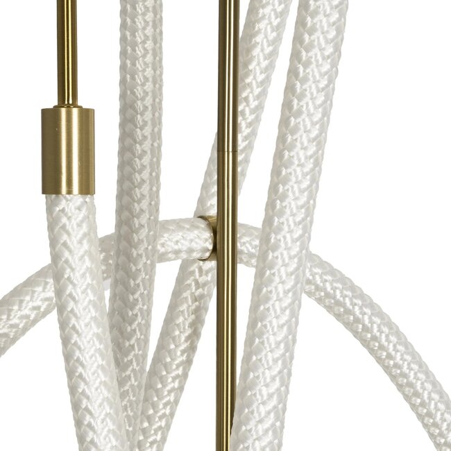 kelvo® GLOW KLV-101-0154 Φωτιστικό Οροφής LED 85W 8500lm 360° AC 220-240V IP20 Ρυθμιζόμενο Λευκό CCT με Χειριστήριο από 2700K έως 6000K Dimmable - Lumileds SMD Chip - Χρυσό Πλατίνα - Μ100 x Π100 x Υ140cm - 3 Χρόνια Εγγύηση - 9