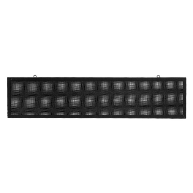 90334 Κυλιόμενη Ψηφιακή Επιγραφή P10 LED SMD AC 220-240V με Wi-Fi - Αδιάβροχή IP65 - Διπλής Όψης - Μ168 x Π12 x Υ40cm Πορτοκαλί - 4