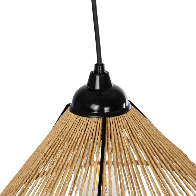 FUNIS 205-0084 Boho Κρεμαστό Φωτιστικό Οροφής με Ντουί 1 x E27 AC 220-240V IP20 - Μπεζ - M25 x Π25 x Υ16cm - 10 FUNIS 205-0084 Boho Κρεμαστό Φωτιστικό Οροφής με Ντουί 1 x E27 AC 220-240V IP20 - Μπεζ - M25 x Π25 x Υ16cm - 10