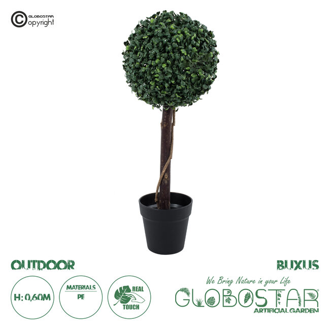 Artificial Garden BUXUS 20405 Τεχνητό Διακοσμητικό Φυτό Πυξός Υ60cm Artificial Garden BUXUS 20405 Τεχνητό Διακοσμητικό Φυτό Πυξός Υ60cm