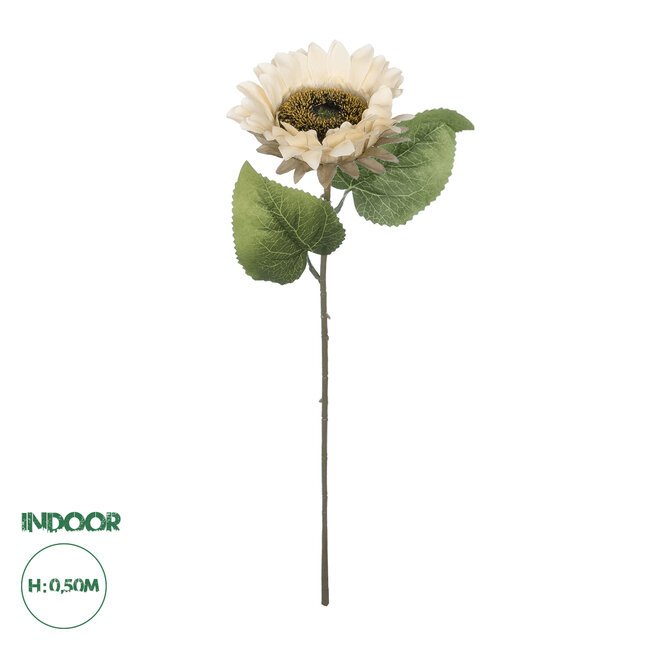 Artificial Garden PINK SUNFLOWER  BRANCH 21111 Τεχνητό Διακοσμητικό Κλαδί Ηλιοτρόπιο Ροζ Y50cm