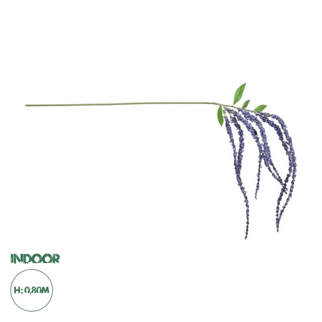 Artificial Garden PURPLE AMARANTHUS FRUIT BRANCH 21452 Τεχνητό Διακοσμητικό Κλαδί Μωβ Αμάρανθος Y80cm