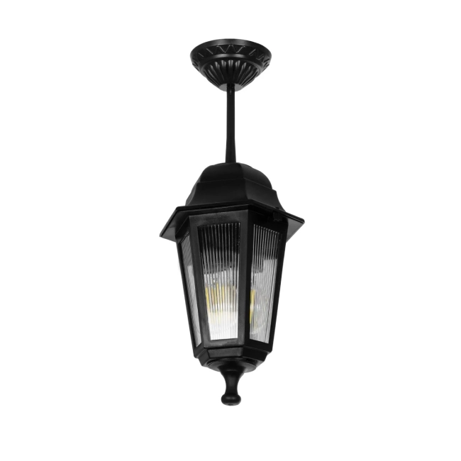 VITRO 203-0189 Vintage Φωτιστικό Οροφής με Ντουί 1 x E27 AC 220-240V IP44 - Μαύρο - Μ17 x Π17 x Υ28cm VITRO 203-0189 Vintage Φωτιστικό Οροφής με Ντουί 1 x E27 AC 220-240V IP44 - Μαύρο - Μ17 x Π17 x Υ28cm