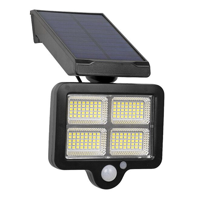 71483 Αυτόνομος Ηλιακός Προβολέας LED SMD 20W 1500lm με Ενσωματωμένη Μπαταρία 2400mAh - Φωτοβολταϊκό Πάνελ με Αισθητήρα Ημέρας-Νύχτας - PIR Αισθητήρα Κίνησης και Ασύρματο Χειριστήριο IR Αδιάβροχο IP65 Ψυχρό Λευκό 6000K - 3 71483 Αυτόνομος Ηλιακός Προβολέας LED SMD 20W 1500lm με Ενσωματωμένη Μπαταρία 2400mAh - Φωτοβολταϊκό Πάνελ με Αισθητήρα Ημέρας-Νύχτας - PIR Αισθητήρα Κίνησης και Ασύρματο Χειριστήριο IR Αδιάβροχο IP65 Ψυχρό Λευκό 6000K - 3