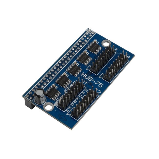 CARD-FK-HUB75RGB 90098 Κάρτα Hub από FK-7W8 για Πολύχρωμες RGB LED Κυλιόμενες Ψηφιακές Επιγραφές/Οθόνες DC 5V IP20 - 2048x128 Max Pixels - Μ6.5 x Π3.6 x Υ1.8cm - 2 Χρόνια Εγγύηση