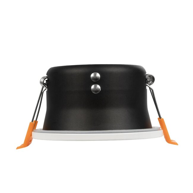 kelvo® SIGMA KLV-101-0042 Χωνευτό Φωτιστικό Downlight Σποτ Μπάνιου για Λάμπα MR16 με Ντουί GU10 AC 220-240V Αδιάβροχο IP65 - Λευκό Ματ - Μ8.5 x Π8.5 x Υ4.4cm / Q7.5cm - 7
