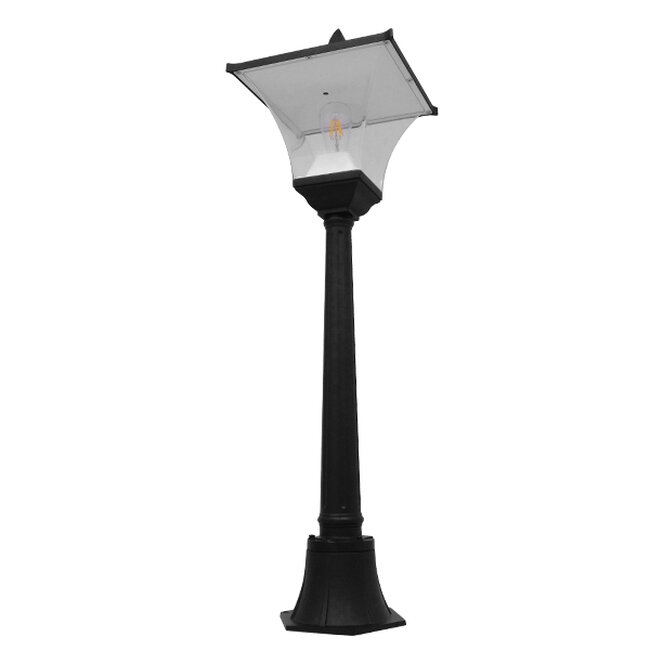 Αδιάβροχο IP65 Φωτιστικό Κολωνάκι Κήπου 32x32x109cm με Βάση E27 230v  12148 - 3