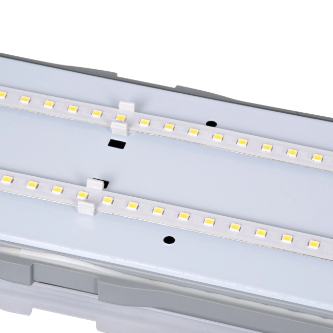 60173 LED Γραμμικό Βιομηχανικό Φωτιστικό Tri-Proof 120cm 48W 5617lm 120° AC 220-240V Αδιάβροχο IP65 Μ120 x Π10,5 x Υ8cm Ψυχρό Λευκό 6000K - 3 Χρόνια Εγγύηση - 7