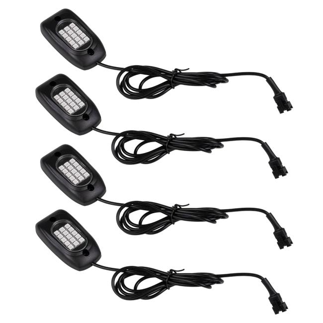 85331 Car Underbody LED Flood Kit DC 12V 60W με Smart Bluetooth Controller - Εφαρμογή APP & Ασύρματο Χειριστήριο RF Αδιάβροχο IP68 Πολύχρωμο RGB - 3