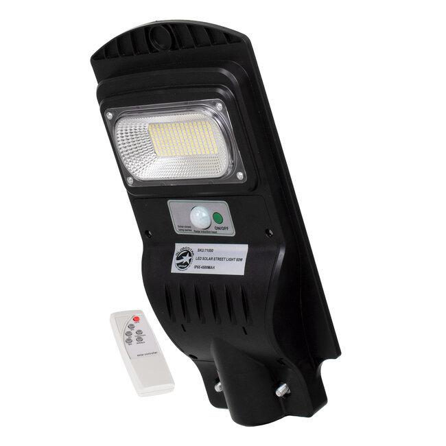 71550 Αυτόνομο Ηλιακό Φωτιστικό Δρόμου Street Light All In One LED SMD 50W 4000lm με Ενσωματωμένη Μπαταρία Li-ion 4500mAh - Φωτοβολταϊκό Πάνελ με Αισθητήρα Ημέρας-Νύχτας PIR Αισθητήρα Κίνησης και Ασύρματο Χειριστήριο RF 2.4Ghz Αδιάβροχο IP - 2 71550 Αυτόνομο Ηλιακό Φωτιστικό Δρόμου Street Light All In One LED SMD 50W 4000lm με Ενσωματωμένη Μπαταρία Li-ion 4500mAh - Φωτοβολταϊκό Πάνελ με Αισθητήρα Ημέρας-Νύχτας PIR Αισθητήρα Κίνησης και Ασύρματο Χειριστήριο RF 2.4Ghz Αδιάβροχο IP - 2