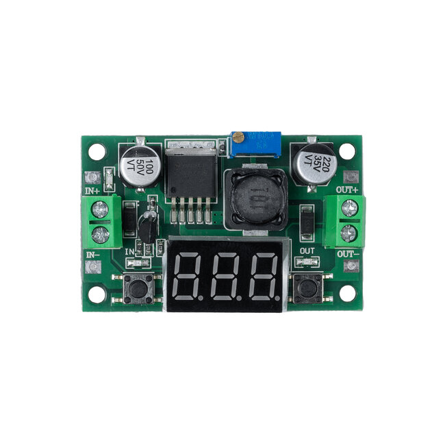 73111 Ρυθμιστής Τάσης - Voltage Regulator DC Converter Module - Input DC4-40V / Output DC1.3-37V Max Load 3A Μ5.5 x Π3.5 x Υ1.2cm - 4