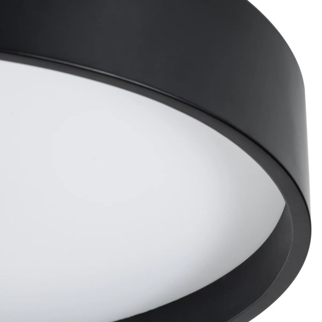 NARNIA 61259 Μοντέρνο Φωτιστικό Οροφής LED 100W 10000lm 120° AC 220-240V IP20 Ρυθμιζόμενο Λευκό CCT με Χειριστήριο από 2700K έως 6000K Dimmable - Lumileds SMD Chip - Μαύρο Ματ - Μ60 x Π60 x Υ10cm - 3 Χρόνια Εγγύηση - 6
