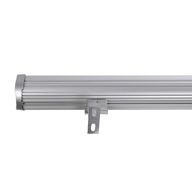 WASHERMOZA 90165 Μπάρα Φωτισμού Wall Washer LED 72W 7920lm 10-30° DC 24V Αδιάβροχο IP66 Θερμό Λευκό 2700K Dimmable - Bridgelux SMD Chip - Γκρι Ανθρακί - Μ100 x Π7.4 x Υ7cm - 3 Χρόνια Εγγύηση - 7
