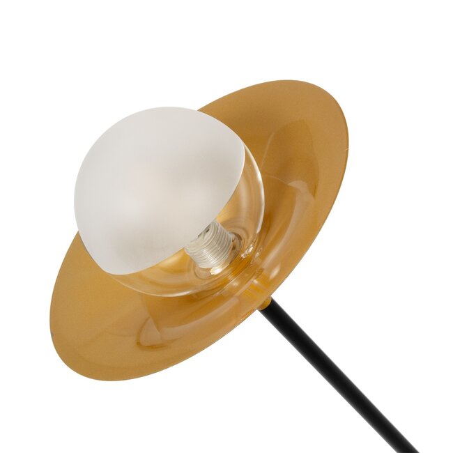 JOLIET 999-0044 Μοντέρνο Φωτιστικό Οροφής Πλέγμα Πολύφωτο 4 x G9 IP20 Μαύρο & Χρυσό Μέταλλο - Μ93 x Π20 x Υ106cm - 6