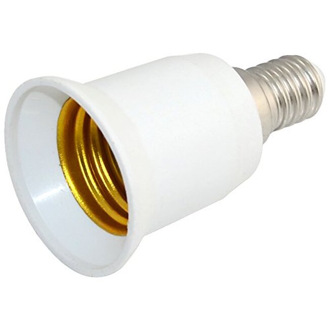 Πλαστικός Αντάπτορας από E14 σε E27  78974