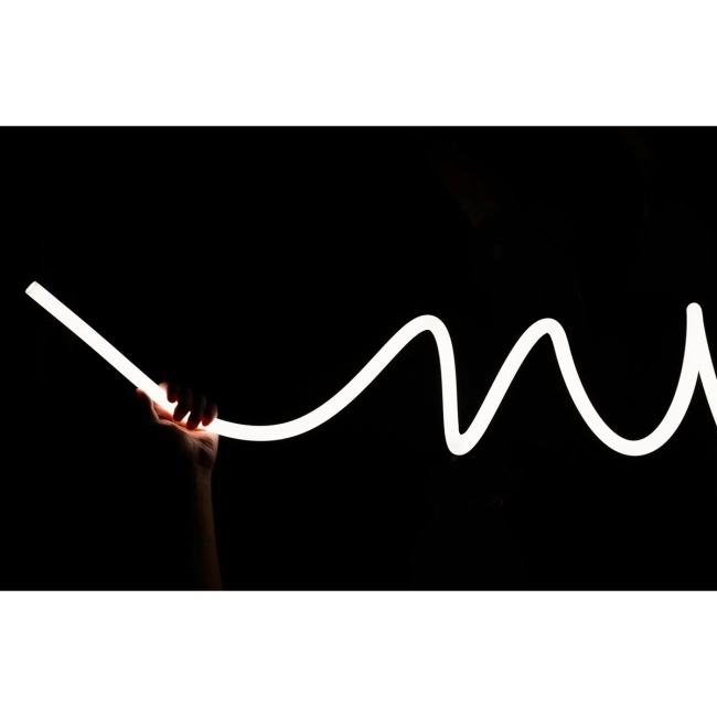 70593 TUBE 360° Degree Neon Flex Epistar LED SMD 2835 1m 12W/m 120LED/m 1212lm/m 360° DC 230V Αδιάβροχη IP68 Κόκκινο Dimmable - 5