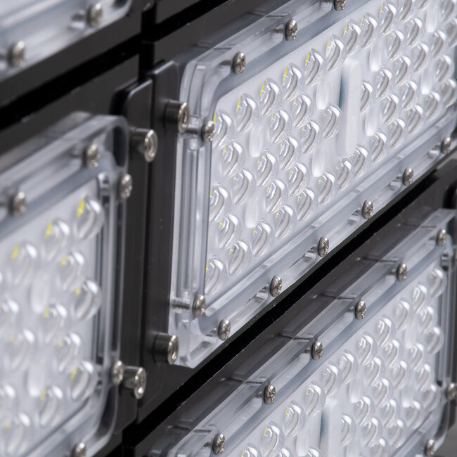 GOLIATH 90105 LED Προβολέας Γηπέδου - Φωτιστικό Tunnel 1000W 160000LM 75°*135° AC 100-277V Αδιάβροχο IP65 Μ62 x Π22 x Υ90cm Ψυχρό Λευκό 5000K - MeanWell Driver & LumiLEDs Chip - 5 Χρόνια Εγγύηση - 9