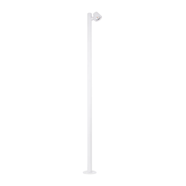 GARDENIA 60509 Φωτιστικό Κήπου - Πάρκου - Πλατείας - Κολωνάκι Αρχιτεκτονικού Φωτισμού Εξωτερικού Χώρου LED 7W 700lm 60° AC220-240V Αδιάβροχο IP65 - Σώμα Αλουμινίου & Tempered Glass - Μ15 x Π18 x Υ180cm - Θερμό Λευκό 2700K - Λευκό - Bridgelux Chip - 5 Years Warranty GARDENIA 60509 Φωτιστικό Κήπου - Πάρκου - Πλατείας - Κολωνάκι Αρχιτεκτονικού Φωτισμού Εξωτερικού Χώρου LED 7W 700lm 60° AC220-240V Αδιάβροχο IP65 - Σώμα Αλουμινίου & Tempered Glass - Μ15 x Π18 x Υ180cm - Θερμό Λευκό 2700K - Λευκό - Bridgelux Chip - 5 Years Warranty