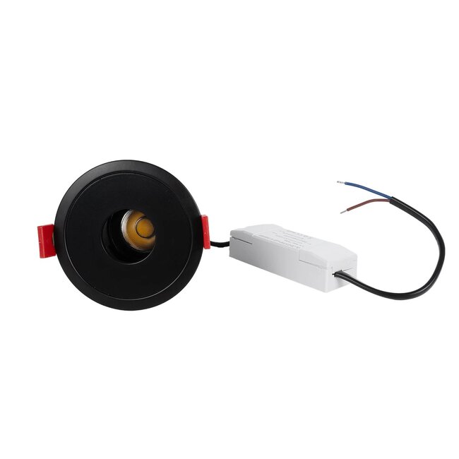 kelvo® PINADO KLV-101-0126 Χωνευτό Downlight Σποτ LED 7W 840lm 15° AC 220-240V IP20 Θερμό Λευκό 2700K - Bridgelux COB Chip & TÜV SÜD Driver - Μαύρο Ματ - Μ8.3 x Π8.3 x Υ8.16cm / Q7.3cm - 5 Χρόνια Εγγύηση - 10 kelvo® PINADO KLV-101-0126 Χωνευτό Downlight Σποτ LED 7W 840lm 15° AC 220-240V IP20 Θερμό Λευκό 2700K - Bridgelux COB Chip & TÜV SÜD Driver - Μαύρο Ματ - Μ8.3 x Π8.3 x Υ8.16cm / Q7.3cm - 5 Χρόνια Εγγύηση - 10