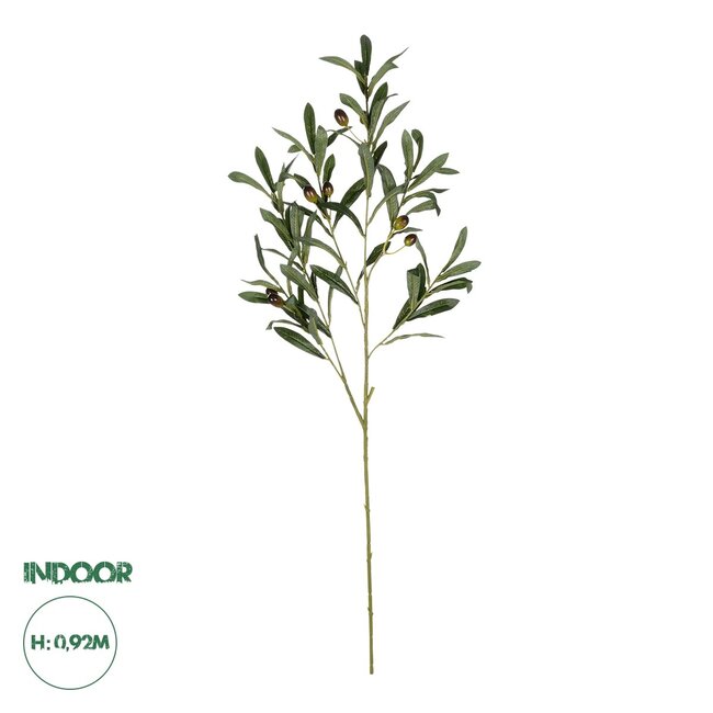 Artificial Garden OLIVE FRUIT BRANCH 21450 Τεχνητό Διακοσμητικό Κλαδί Ελίας Y92cm