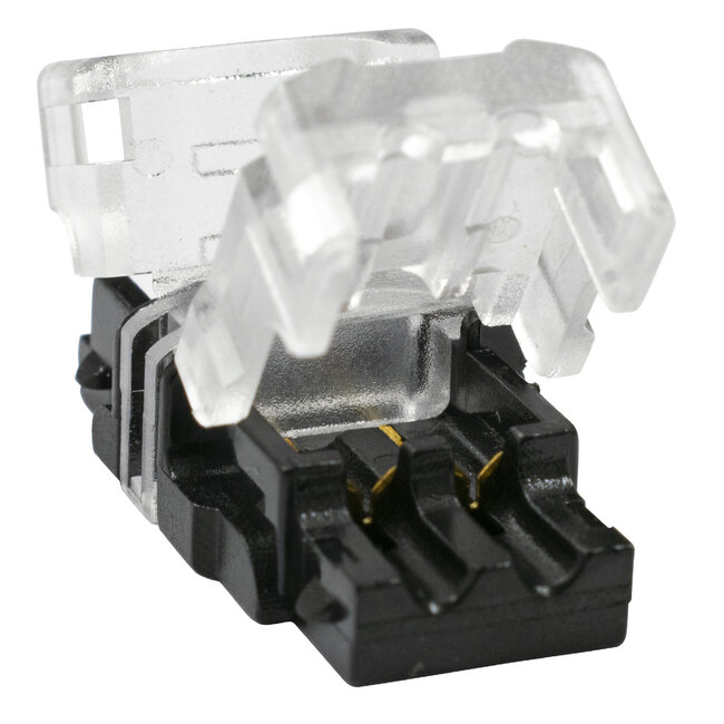 70716 Αδιάβροχος Ταχυσύνδεσμος Ένωσης IP65 - Strip To Cable Connector για Ένωση 1 x Μονόχρωμης Αδιάβροχης Ταινίας LED Πλάτους 8mm με 1 x Καλώδιο Τροφοδοσίας - 4