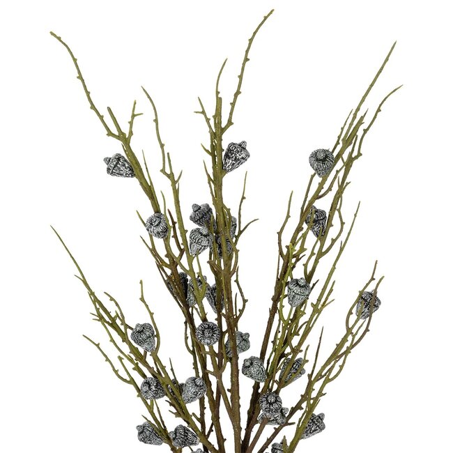 Artificial Garden GREEN EUCALYPTUS FRUIT BOUQET 21431 Tεχνητό Διακοσμητικό Μπουκέτο Ευκάληπτος Πράσινο Y62cm