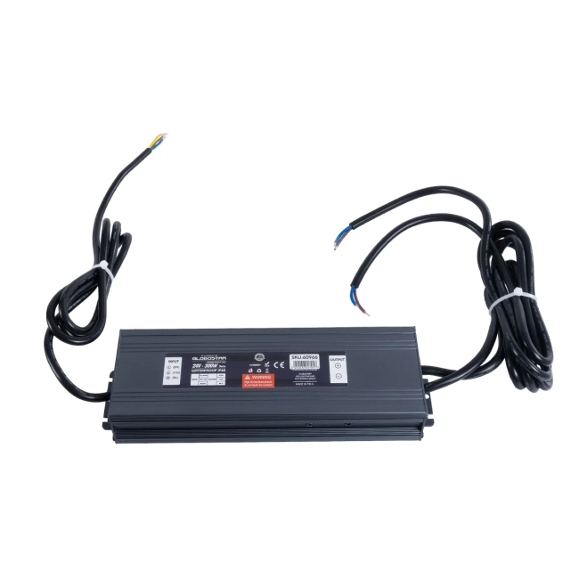  LUMISPLASH 60966 Τροφοδοτικό/Μετασχηματιστής Class II SELV 300W 12.5A DC 24V Αδιάβροχο IP68 - AC 220-240V σε DC 24V - M23.5 x W7.5 x H3.6cm - 3 Χρόνια Εγγύηση - 4