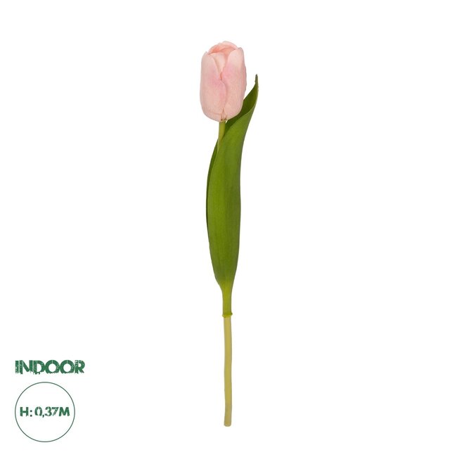 Artificial Garden PINK TULIP BRANCH 21200 Τεχνητό Διακοσμητικό Κλαδί Ροζ Τουλίπα Y37cm