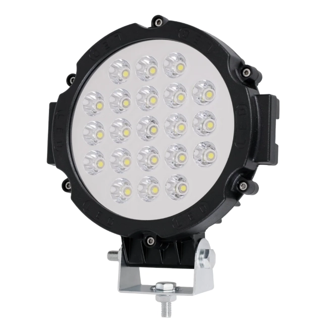 WORKPRO 85413 Προβολάκι LED 63W 6300lm 45° DC 10-30V Αδιάβροχο IP65 Ψυχρό Λευκό 6000K - CREE XBD Chip - Μ17.5x Π4.5 x Υ18cm - 2 Χρόνια Εγγύηση - 6