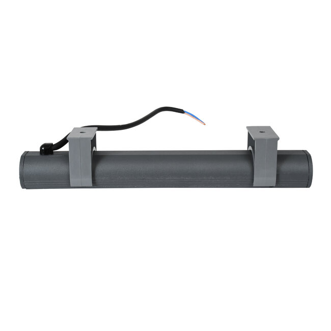  WINDOWBARI 90539 Φωτιστικό Ανάδειξης Παραθύρων LED 12W 960lm 8° x 180° DC 24V Αδιάβροχο IP67 Μπλε Dimmable - CREE XPE Chip - Γκρι Ανθρακί - Μ30 x Π4 x Υ3.5cm - 3 Χρόνια Εγγύηση - 6