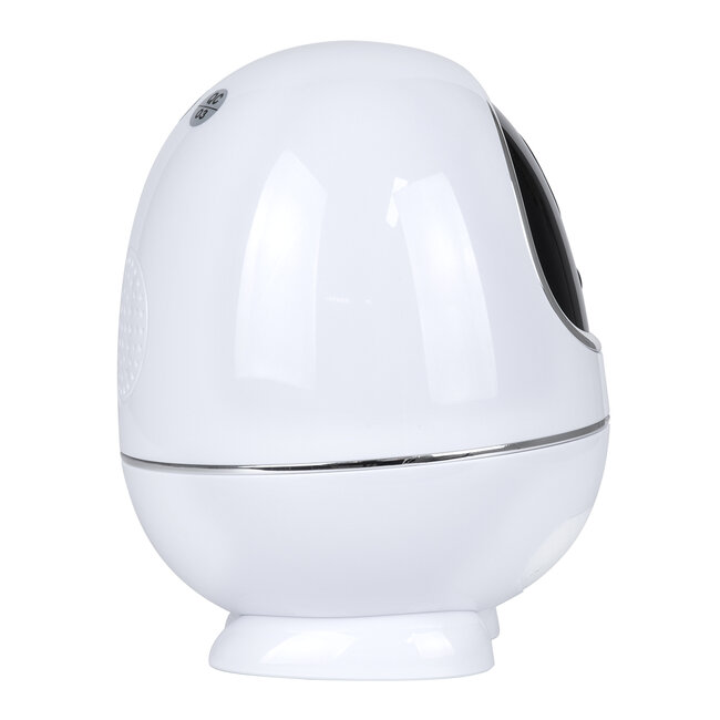86008 Rechargeable Table Camera WiFi HD 1080P 3MP 350° 5200mAh Two Way Audio & Motion Detection - Επαναφορτιζόμενη Επιτραπέζια Κάμερα WiFi HD 1080P 350° 5200mAh Διπλή Κατέυθυνση Ομιλίας με Ανιχνευτή Κίνησης - Λευκό - 5