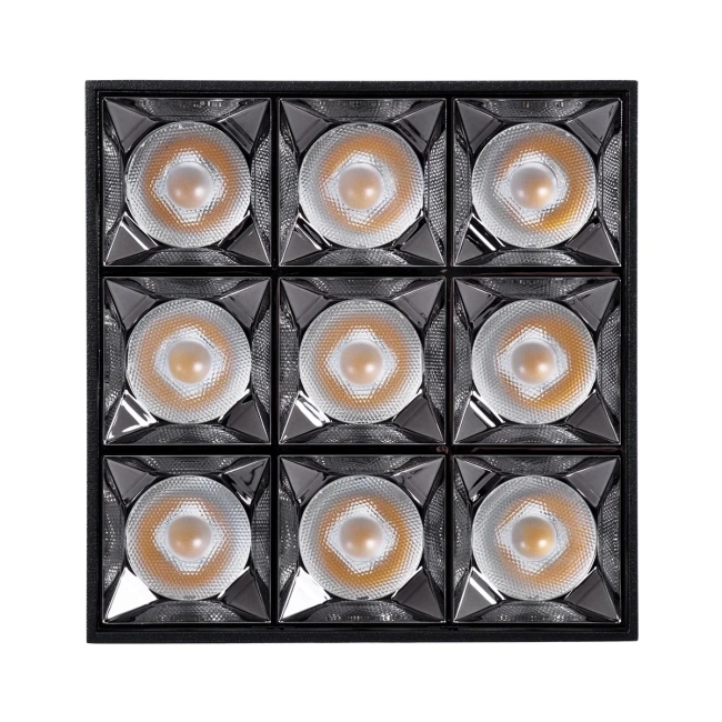 kelvoLUMINAR KLV-101-0341 Φωτιστικό Downlight Σποτ LED 30W 4200lm 36° AC 220-240V IP20 Φυσικό Λευκό 4500K - Osram SMD Chip & TÜV SÜD Driver - Μαύρο Ματ - Μ12 x Π12 x Υ6.6cm - 5 Χρόνια Εγγύηση - 7